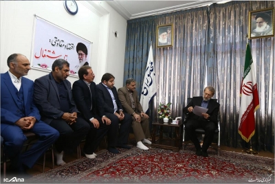 دیدار نوروزی رئیس سازمان و اعضای شورای سازمان با رئیس محترم مجلس شورای اسلامی